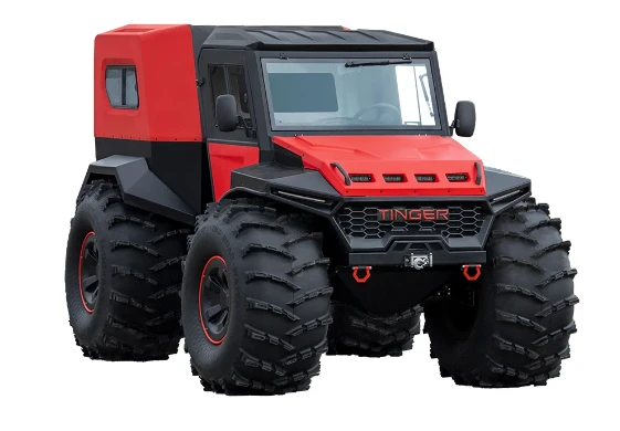 TINGER TF4 wheeled snowmobiler