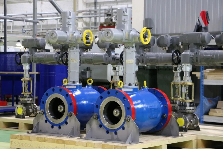 Axisymmetric regulating valves in accordance with requirements of OTT-75.180.00-KTN-179-16