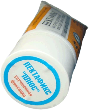 Pectafix for temporary retention of removable dentures 60g