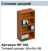 "Formula" Medium shelf unit NEW article FR 360