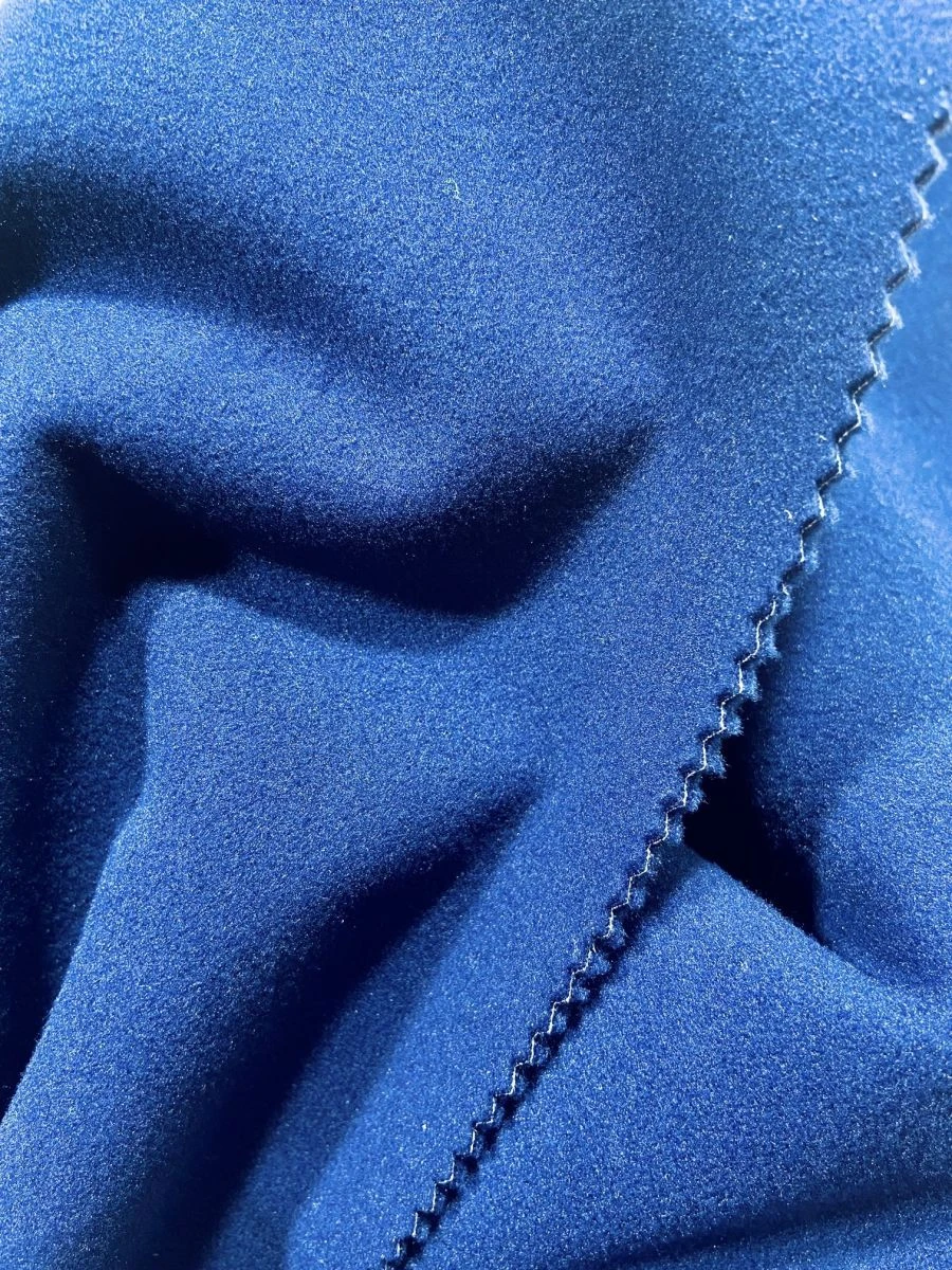 Three-layer textile material, including with water-repellent finish, art. 120.70110