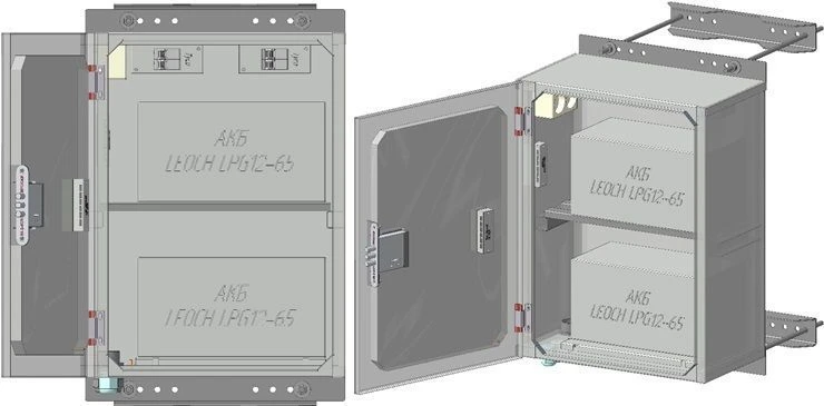 Outdoor telecommunication cabinet ???-C-450x600x270-N-A5