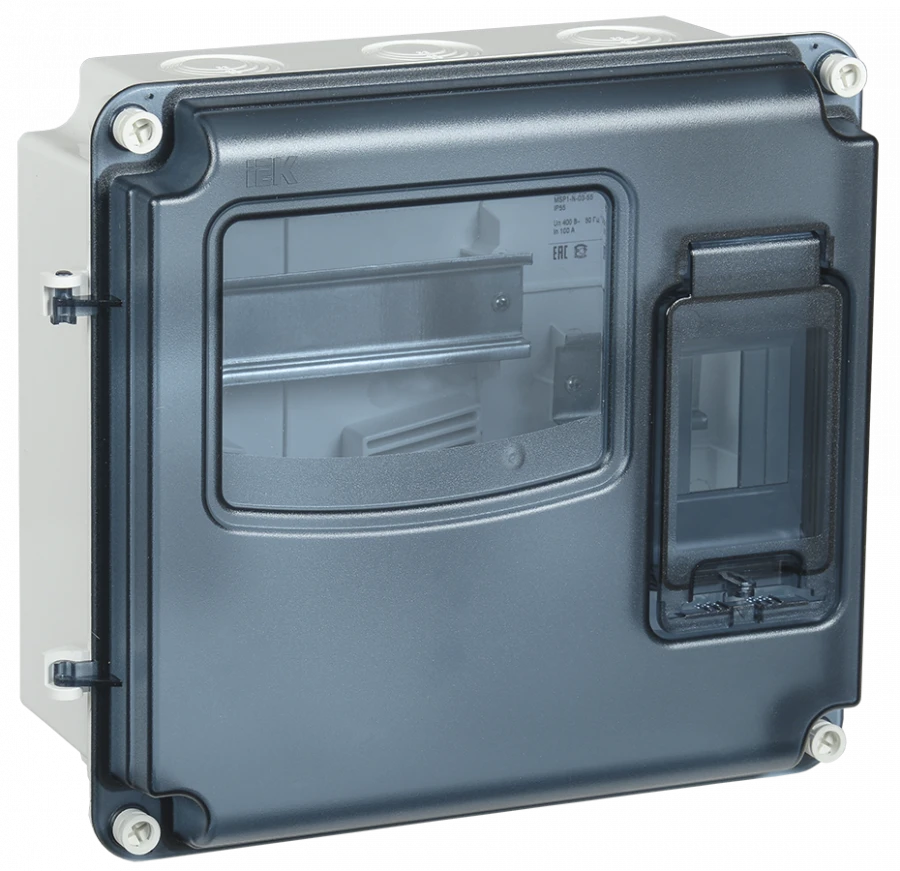MSP1-N-03-55 KREPTA 5 Plastic enclosure ShchURN-P 1/3 IP66 PC IEK