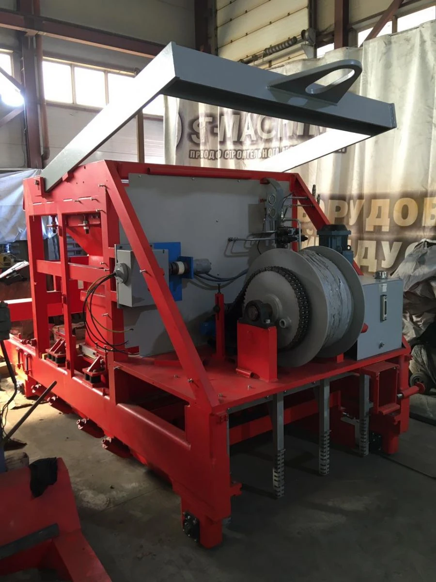 Reconstruction of vibroforming machines for prestressed concrete products on specialised foreign-made benches