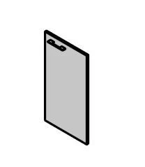 Low MDF door