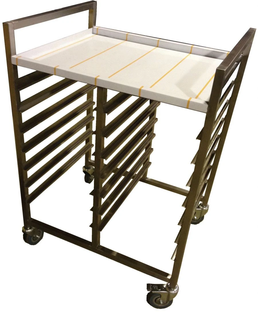 Trolley for gastronorms
