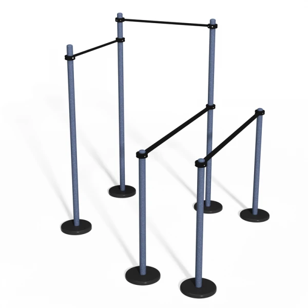 Two-level tourniquet and bars