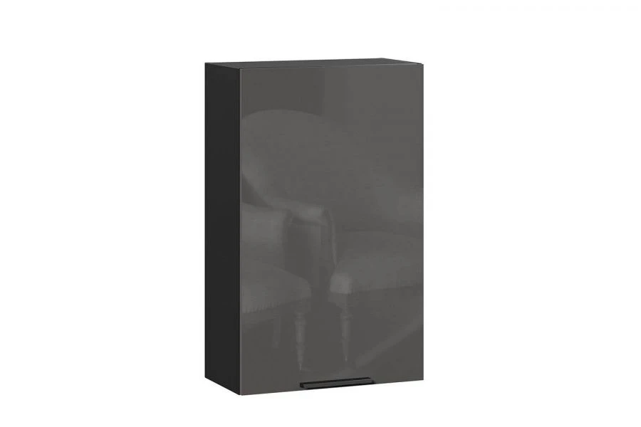 Gerda Anthracite LD.279450.000 Front door high 600 (Anthracite gloss )