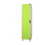 Children's wardrobe for clothes wooden 1-section Art. 00017