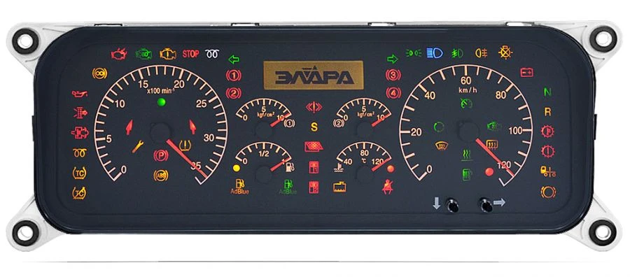 Instrument cluster PAZ 71. 3801-01