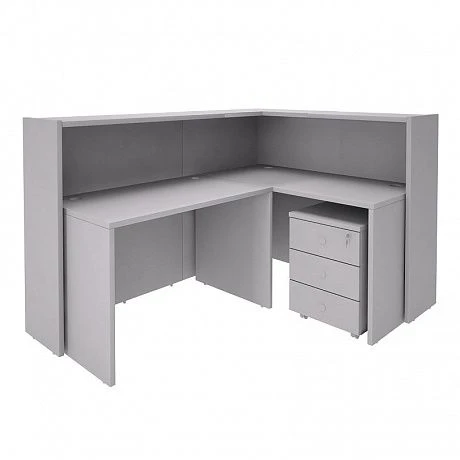Wooden office furniture, for other public areas: Reception AC