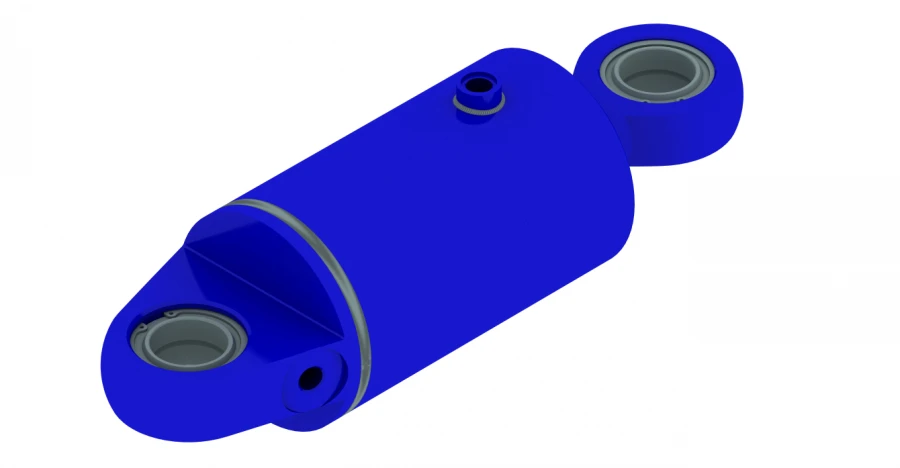 Hydraulic cylinder 1300.00.00.00.00 (160x70-120(-200), mm), 20MPa