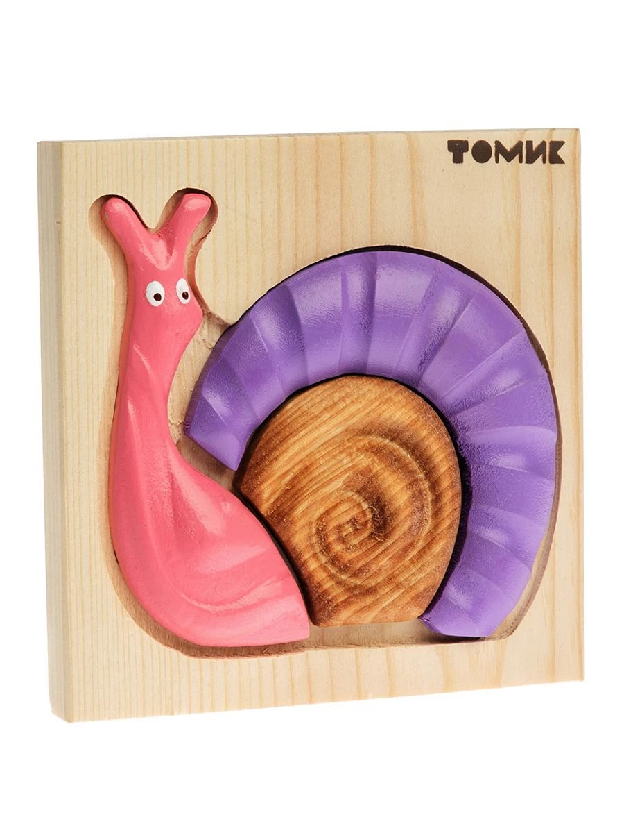 Snail picture puzzles (4 pieces) Item No. 425