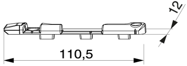 REHAU locking strip, article no. 373543