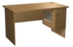 Computer desk with system unit protection from unauthorised access 1200/680x680x750 mm