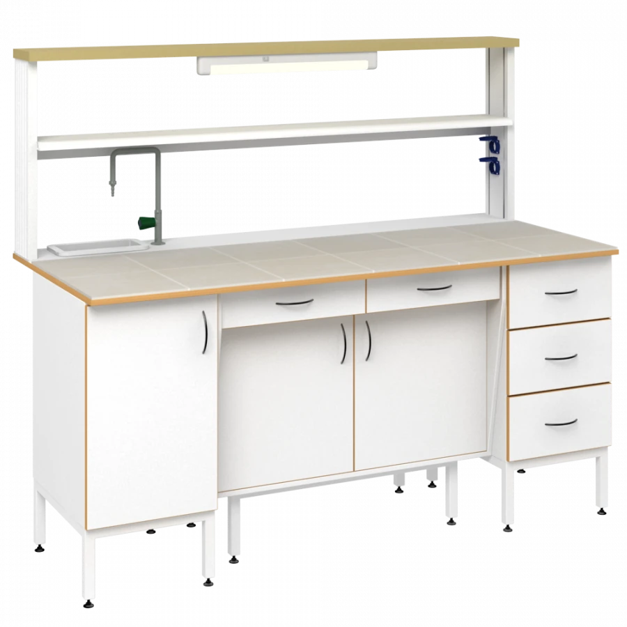 Chemical wall-mounted table 1800 PCCnT