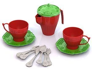 Tableware set "Magic Housewife" (in a small tube)