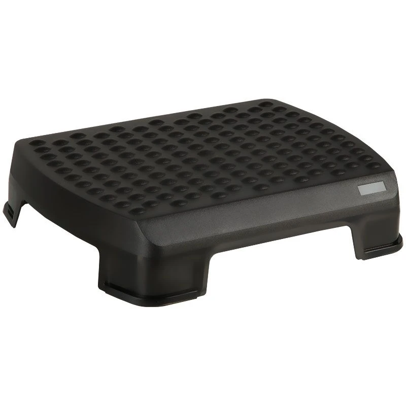 Footrest, polypropylene, embossed surface
