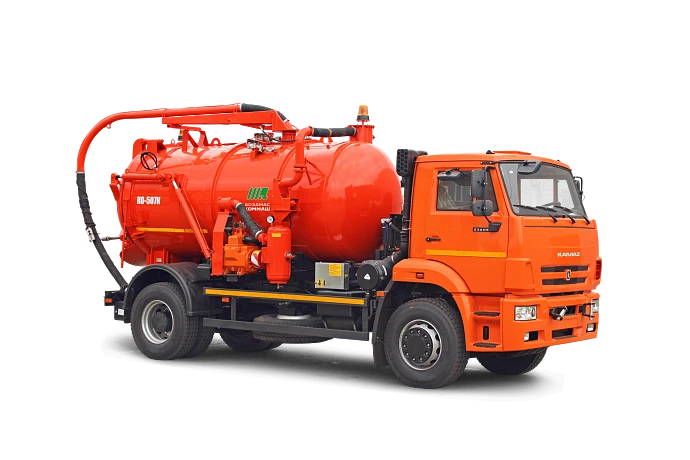 Slush truck KO-507K, type 53605-E2-01, modifications KO-507K, base chassis: KAMAZ-53605-15, ecological class2.