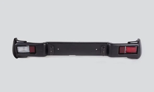 Rear bumper (for Uaz Hunter, plastic complete with lights) 315195280401000