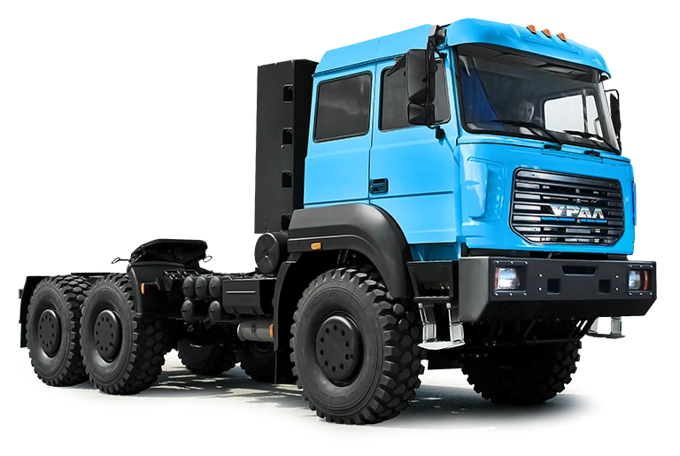 Truck tractor Ural 63704-3951 (Equipment options: FG: 16JS200TA, 16JSD220TA; clutch: YUCHAI)