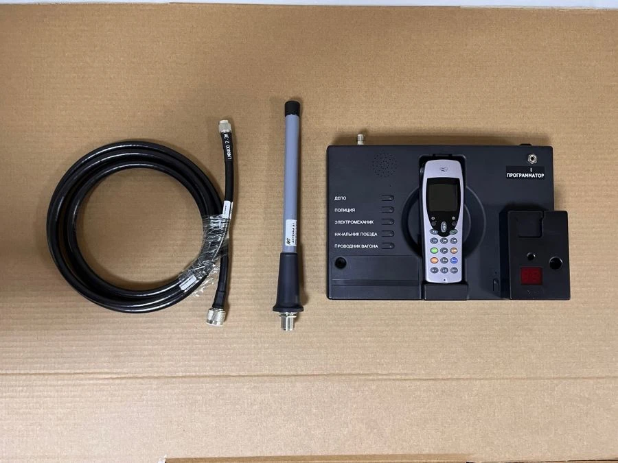 Passenger train security and communication control system SKBiSPP. Carriage set without radio compartment ARPM.0012.00.00.00.00.