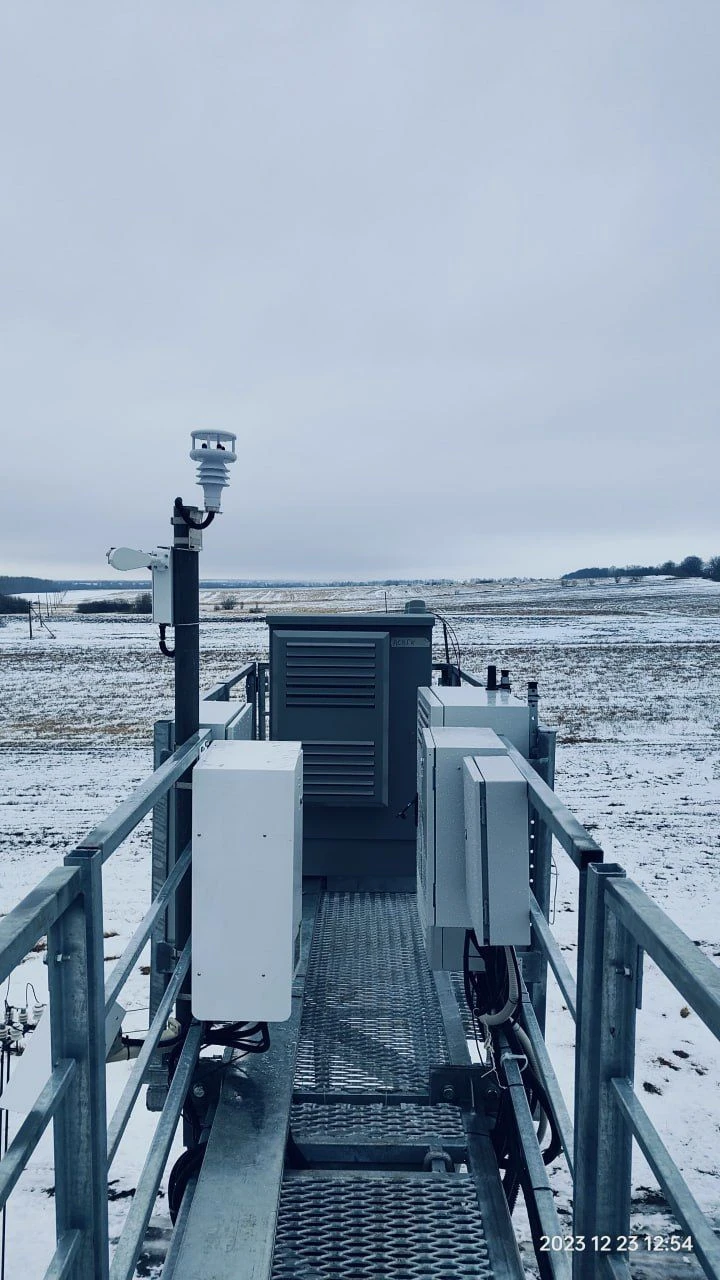 Hardware-software complex of meteorological control "Idema"