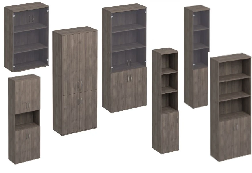Document cabinet. Set of furniture of "Comfort" series