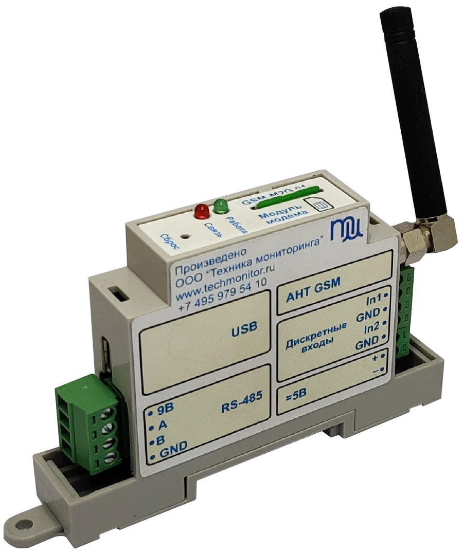 GSM-modem module for DIN-rail mounting "GSM-M"
