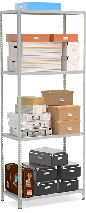 Metal office shelving unit STFL Shelving unit 1054-2.5