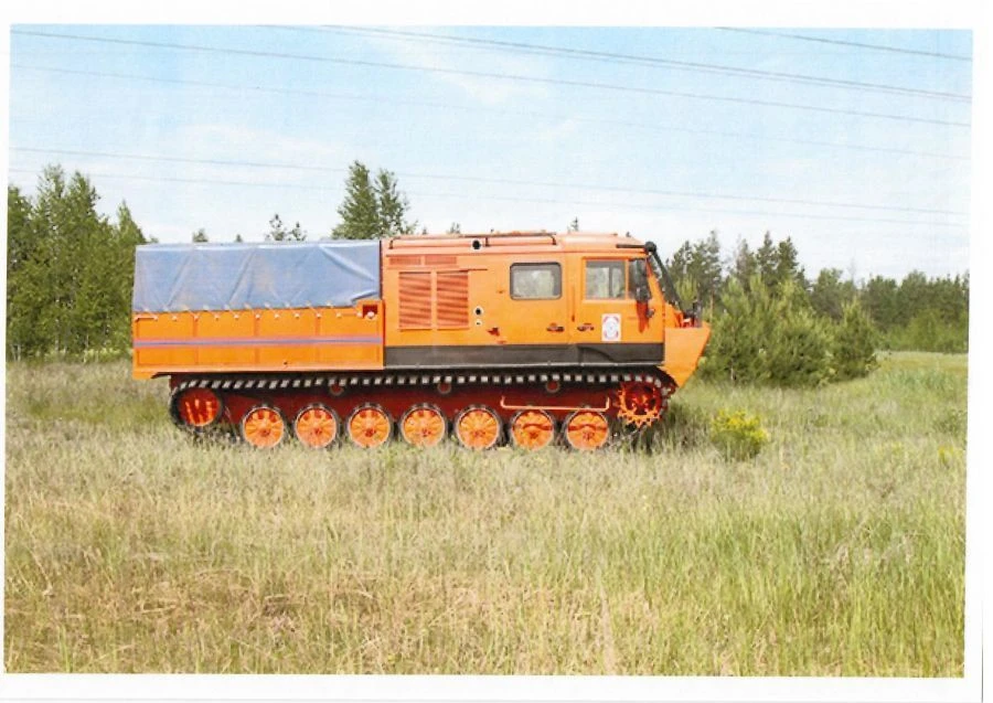 Tracked snowmobiler TTM 5906GR