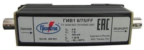 GIV1 6/75/FF (LT) surge protection device, cat.no.400 923.