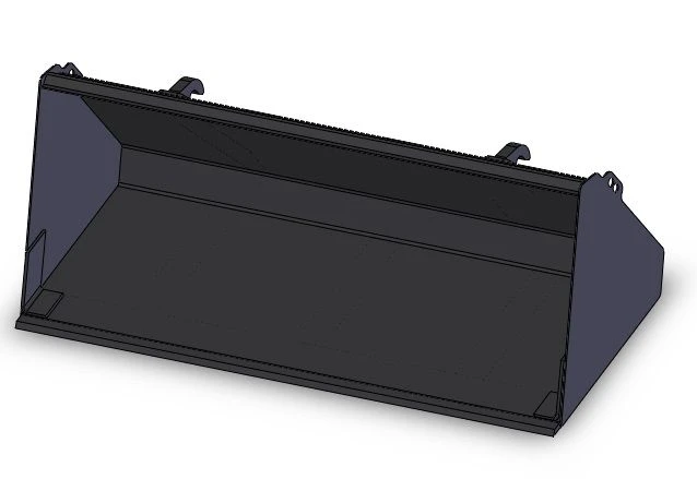 Replacement implement for the loader universal mounted KUHN(TURS)-400: bucket KUHN(TURS)-400-1