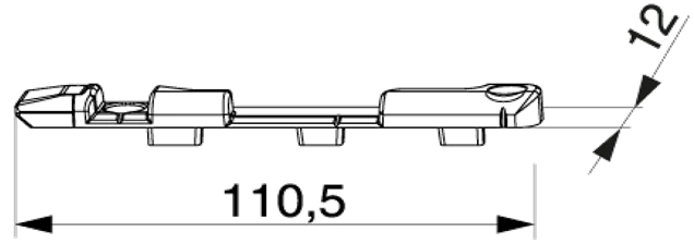 Locking strip KBE AD9, article no. 373540