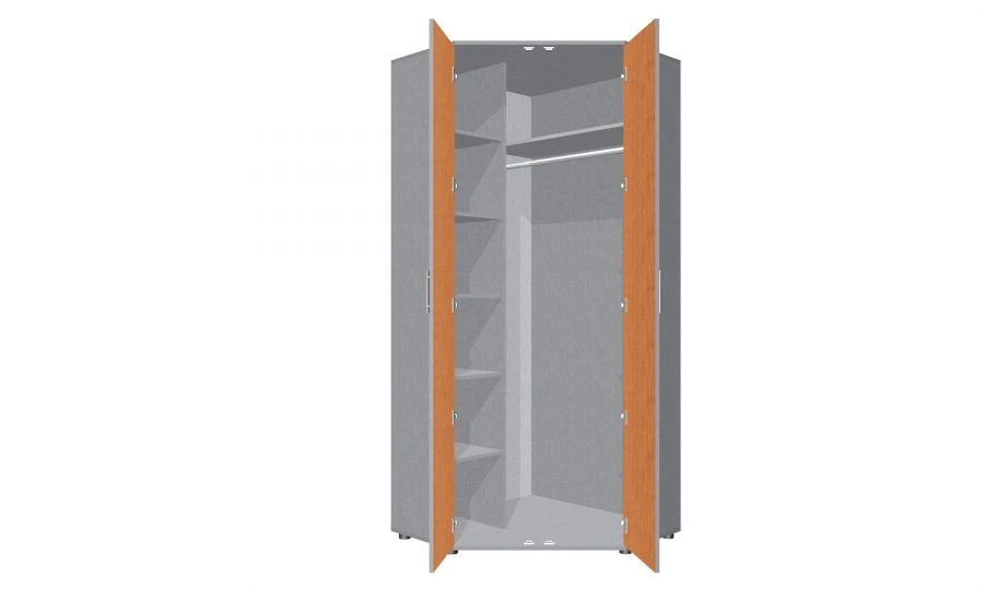 Two-door corner wardrobe SHGU-2
