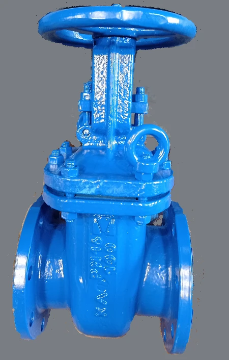 Steel wedge gate valves with sliding spindle with handwheel PN 1,6 MPa DN 100