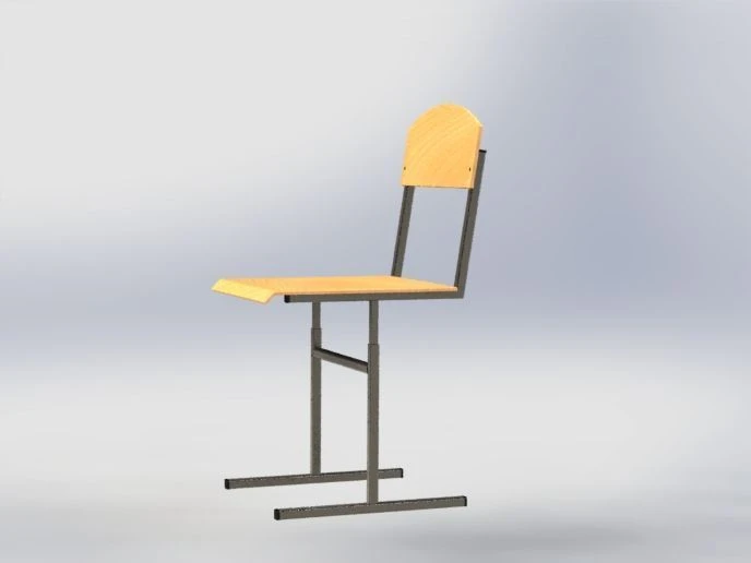 Height adjustable chair