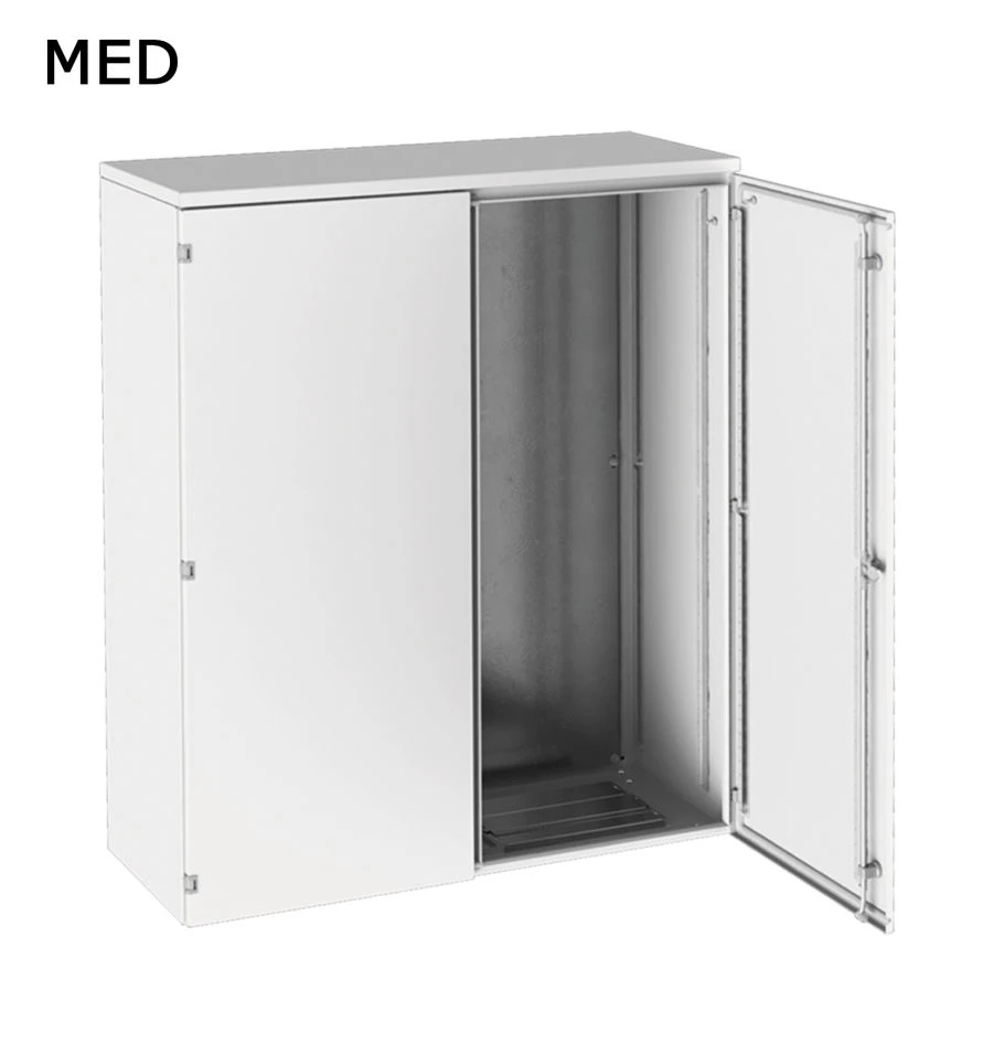 Double-door compact distribution cupboard MED 140.100.40