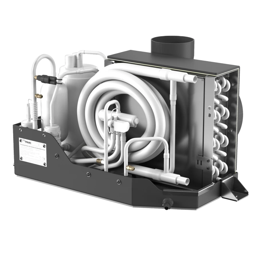 Heating ventilation and air-conditioning system for the ship of TFRP.401 ECOBUS pr.