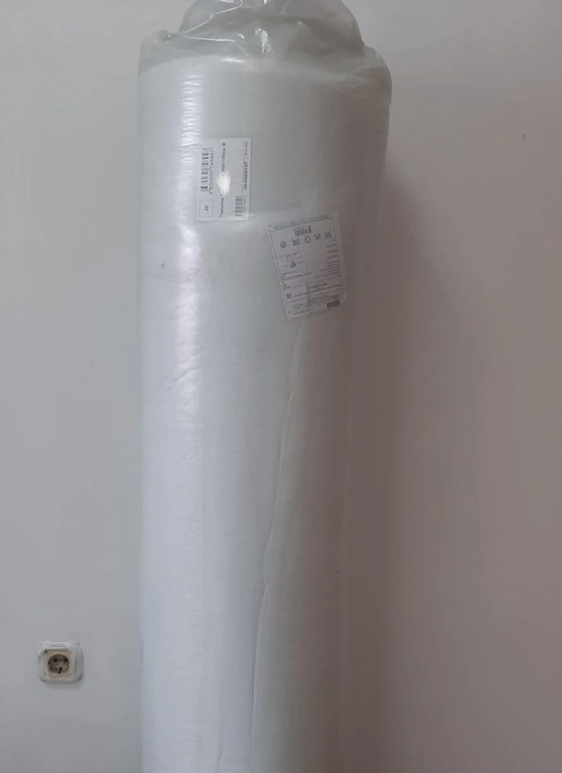 Nonwoven thermally cross-linked bulk nonwoven fabrics of "Slitex" type "FR" with limited flame spread index 3. Item