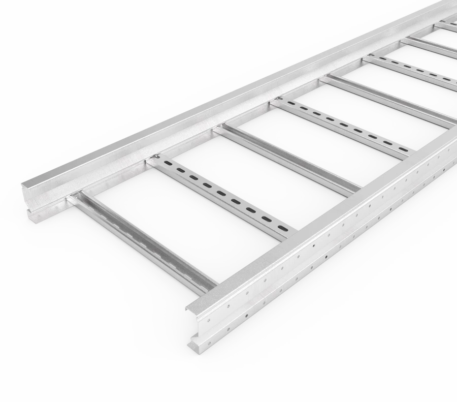 Straight perforated cable rod RPP.600x100x6000