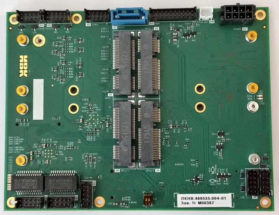 COM-E6v4 carrier board (LCNV.469535.004)