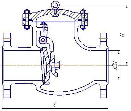 Check gate valve (AZ 440,AZ 450)