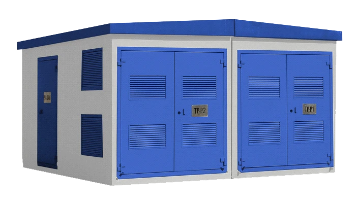 Block complete transformer substations of outdoor installation in concrete shell of BKTPB type - 6,10,20/0,4 kV "Techno".