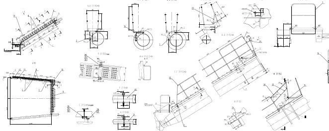 Boom ladders and platforms