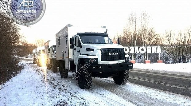 Mobile vehicle for oil and oil products spill response on URAL 43206 chassis Type 47283D