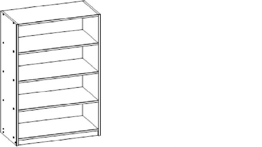 Universal section for books, toys TV-DSU-6.1.01-01