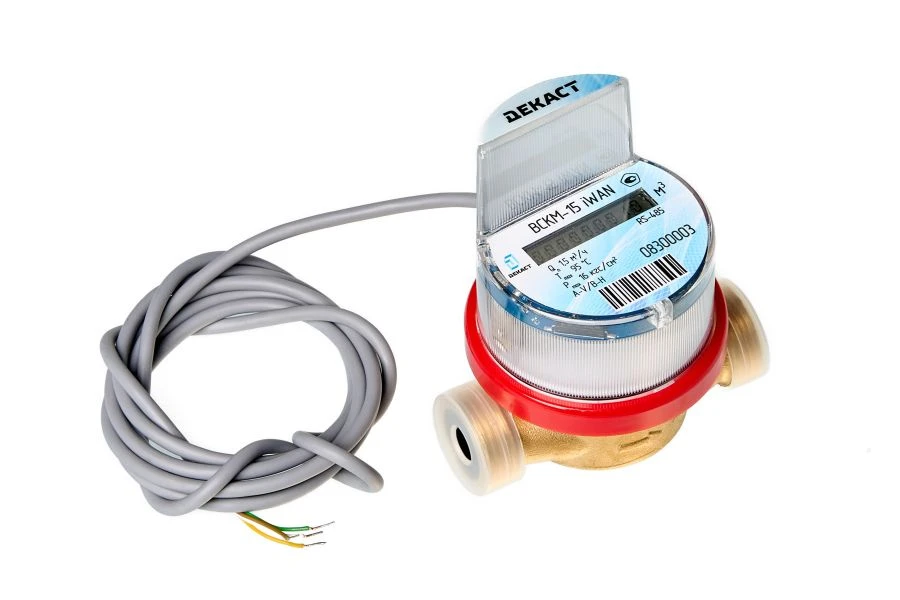 Cold and hot water meter Decast VSCM-15 iWAN RS 80 mm wing water meter