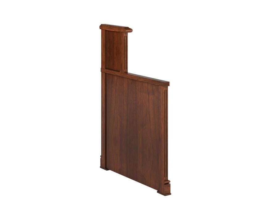 Side panel for reception desk 870*68*1150, art. no. IN RE BR