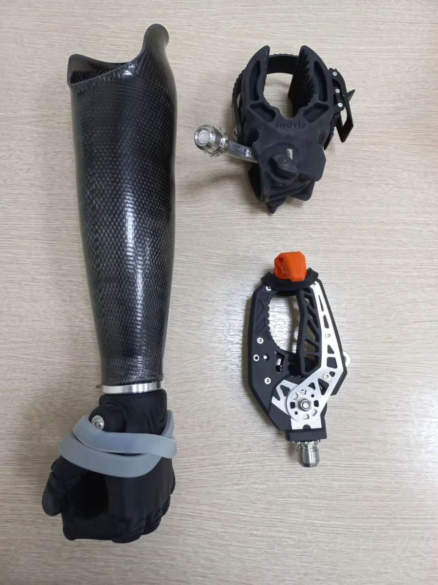 Working hand prosthesis, including partial and partial disarticulation of the hand PR0-P.1